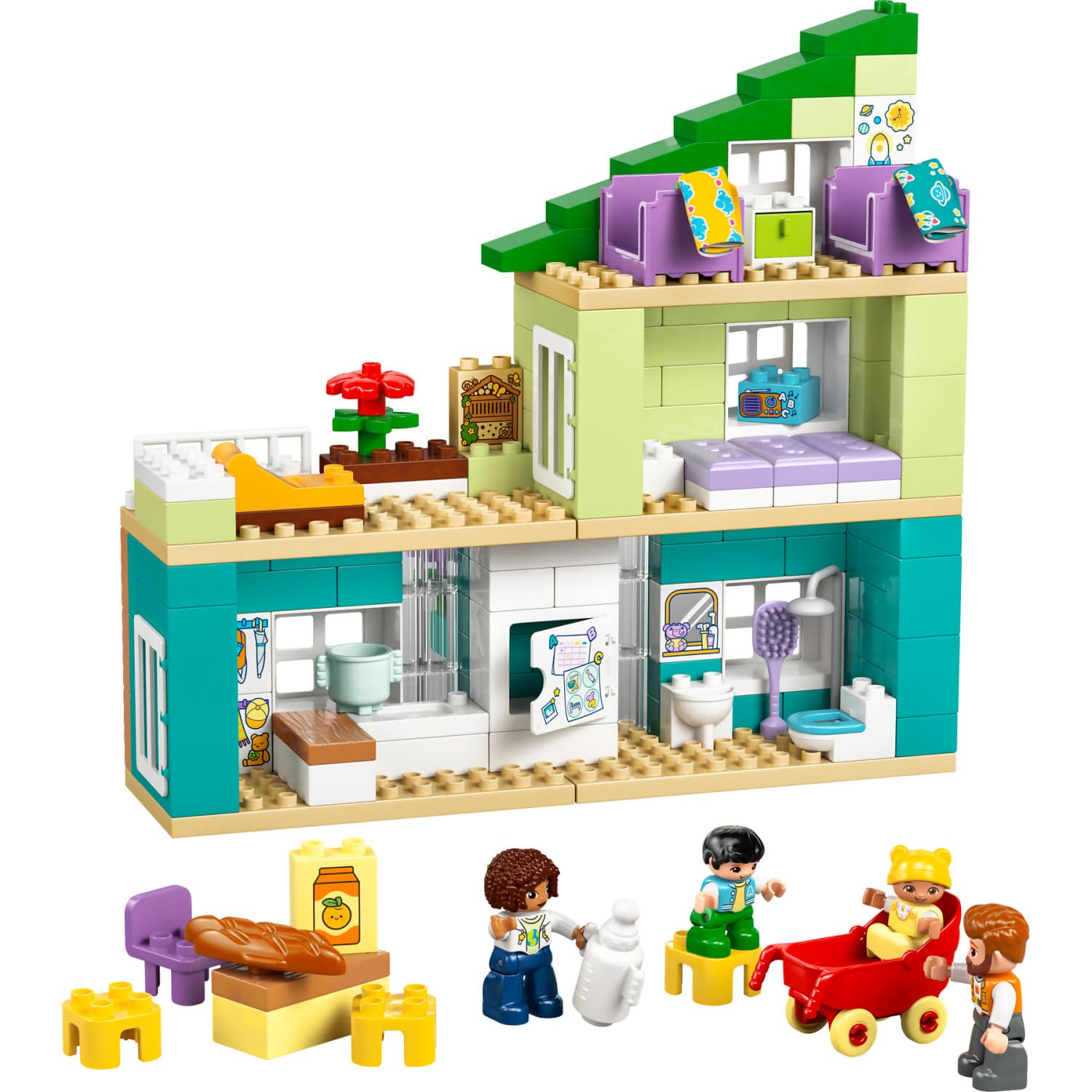 LEGO® 10470 3-in-1 Modern Family House with Figures -  DUPLO®