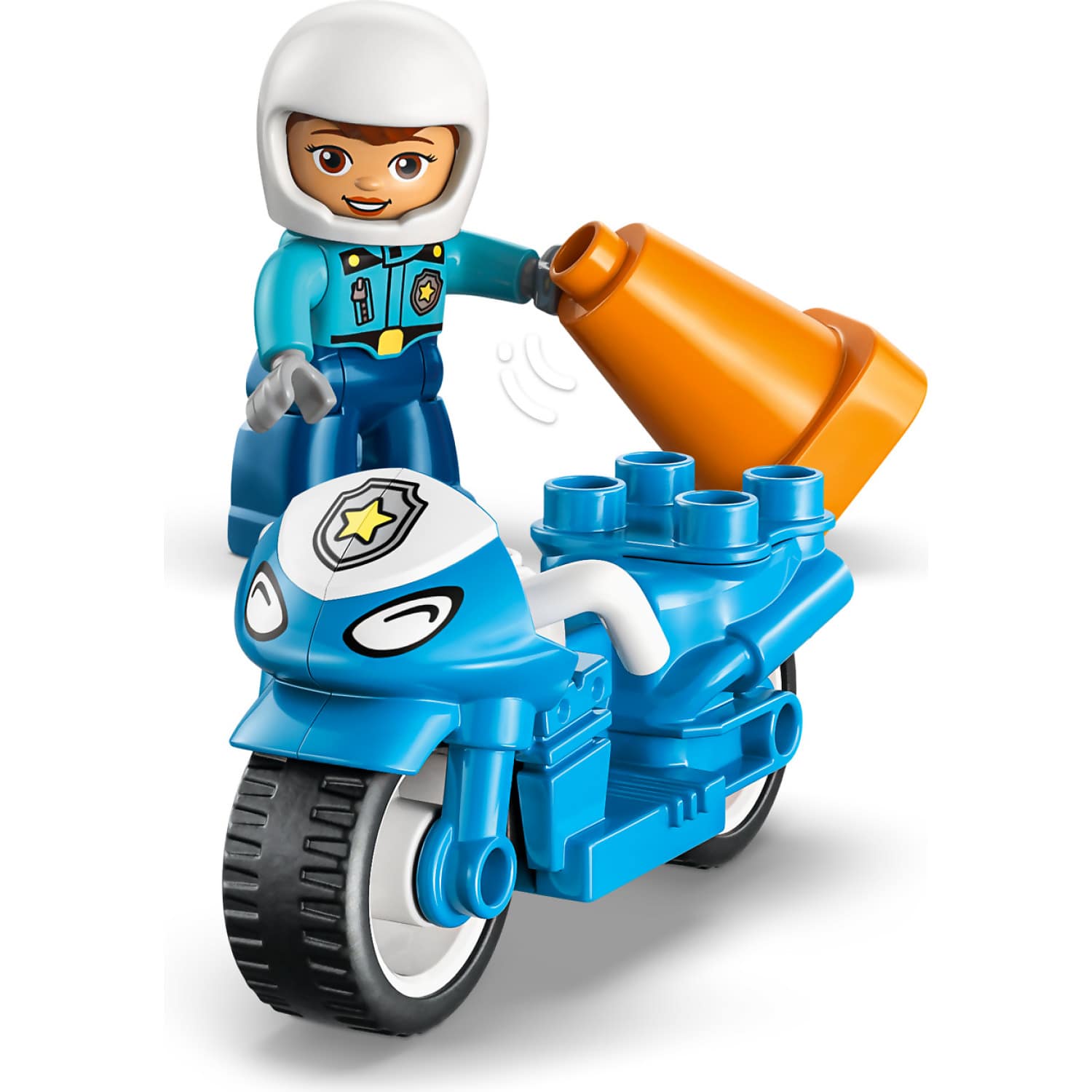 LEGO® 10471 Blue Police Motorcycle -  DUPLO®