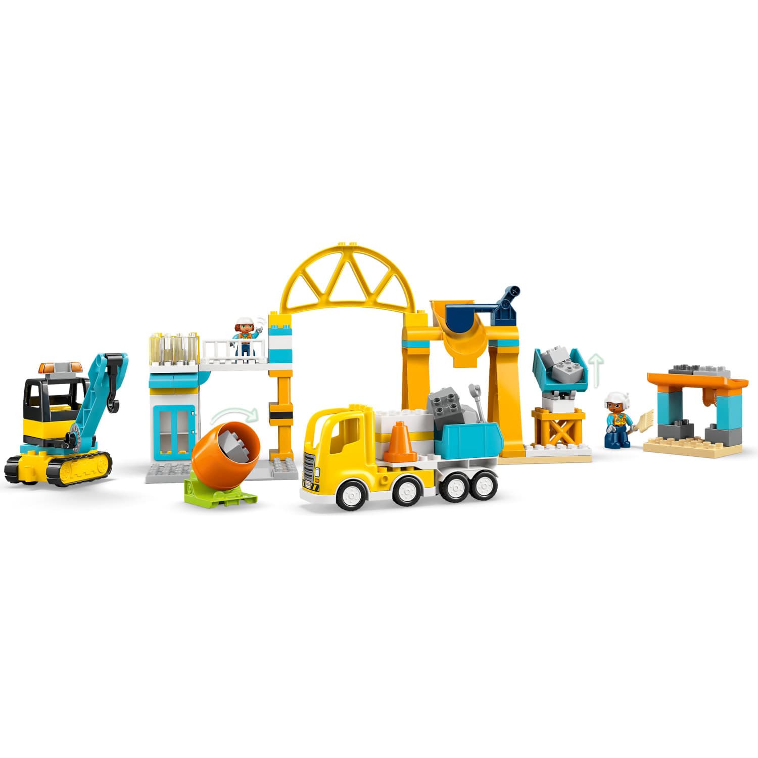 LEGO® 10476 3-in-1 Construction Site and Vehicles -  DUPLO®