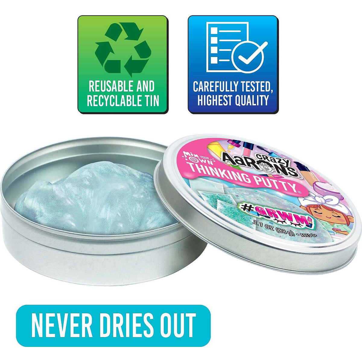 Crazy Aaron's - GRWM Mix Your Own Thinking Putty
