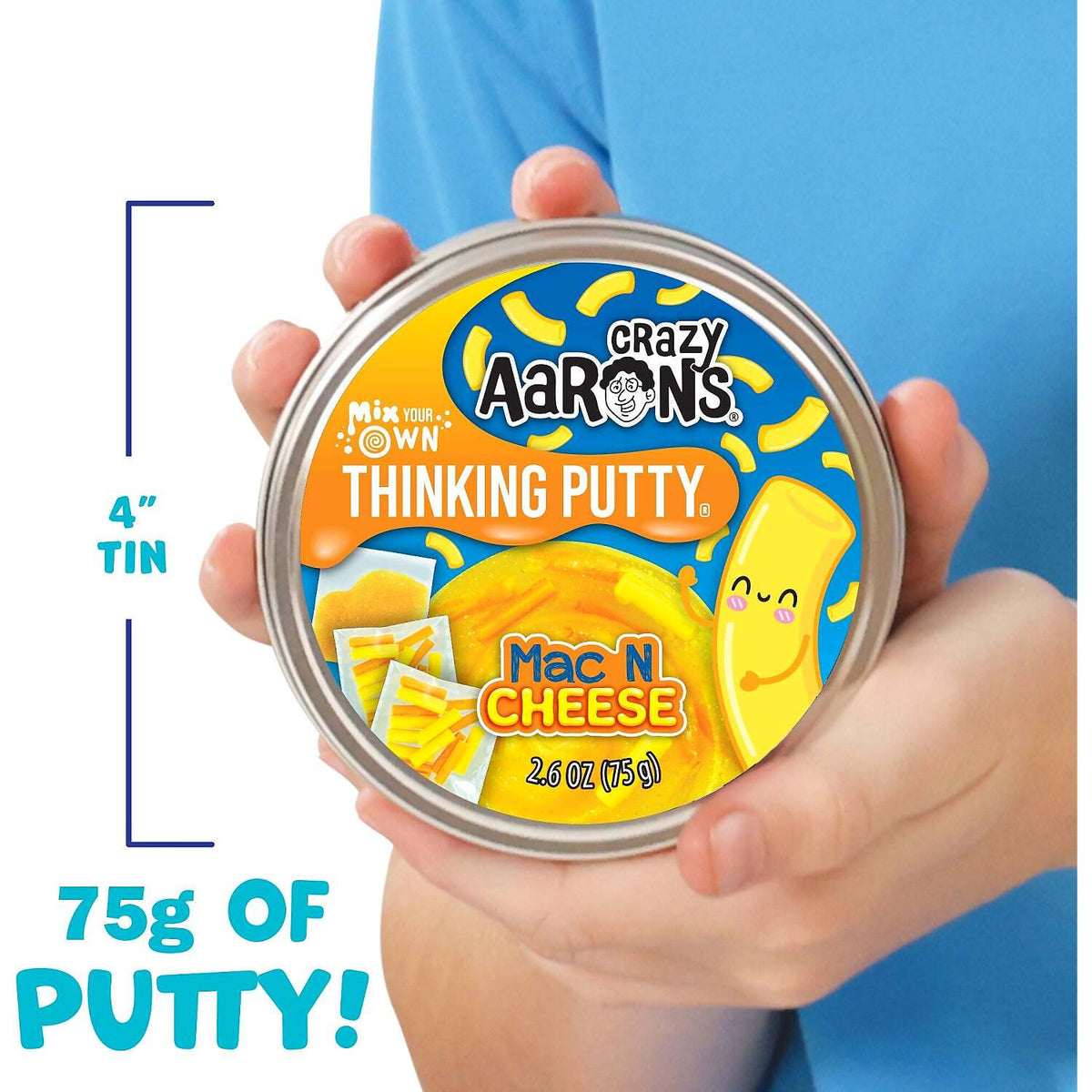 Crazy Aaron's - Mac & Cheese Mix Your Own Thinking Putty