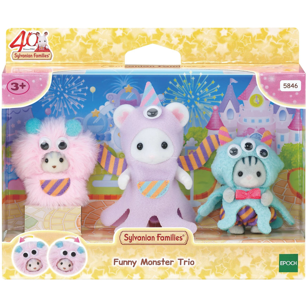 Sylvanian Families - Funny Monster Trio Playset