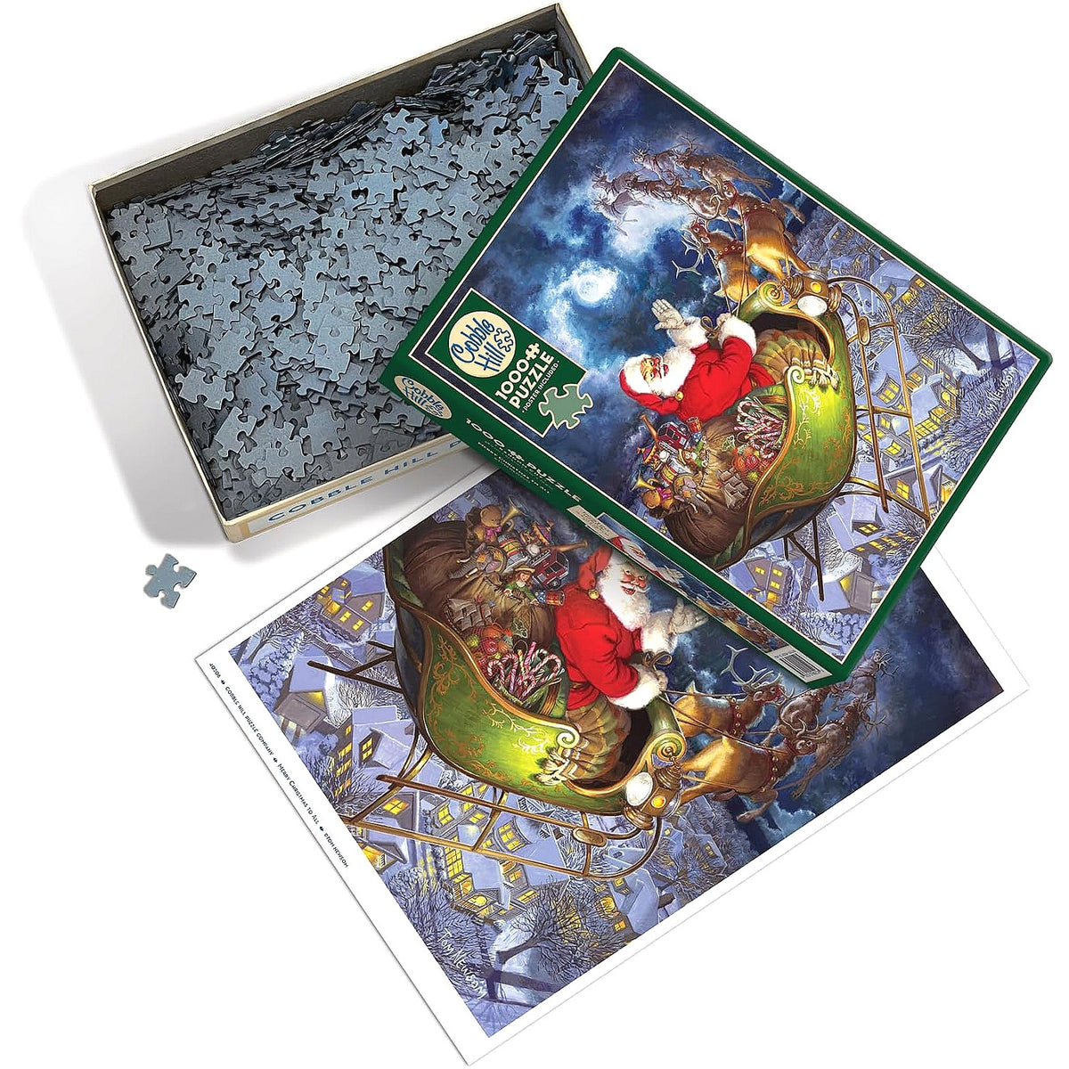Cobble Hill - Merry Christmas to All Jigsaw Puzzle 1000 Pieces - Xmas