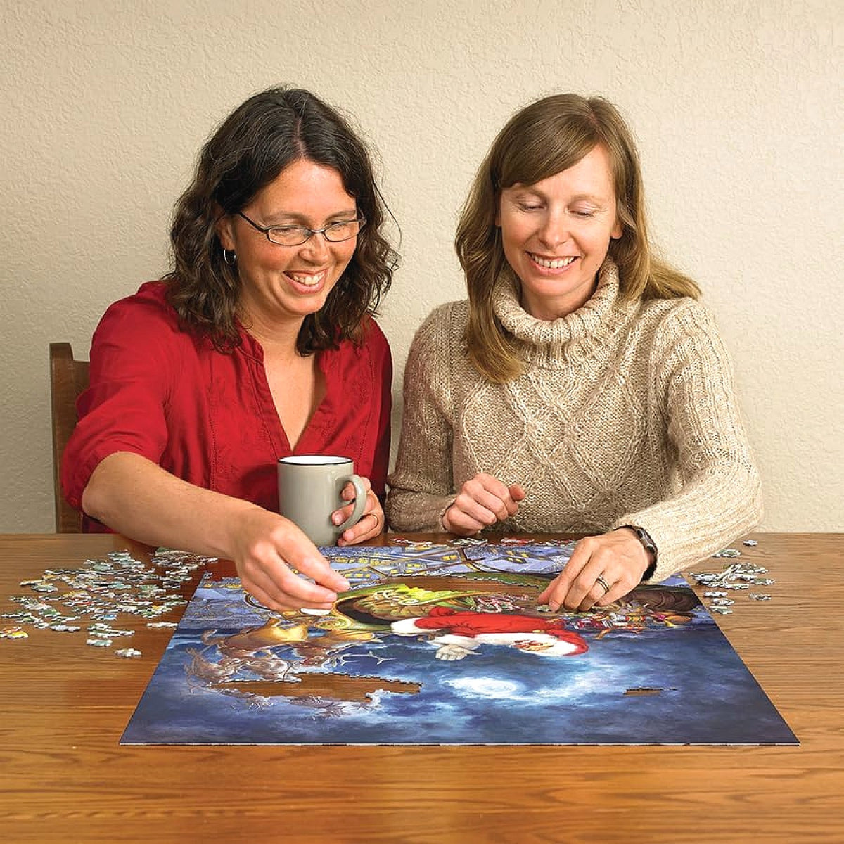 Cobble Hill - Merry Christmas to All Jigsaw Puzzle 1000 Pieces - Xmas