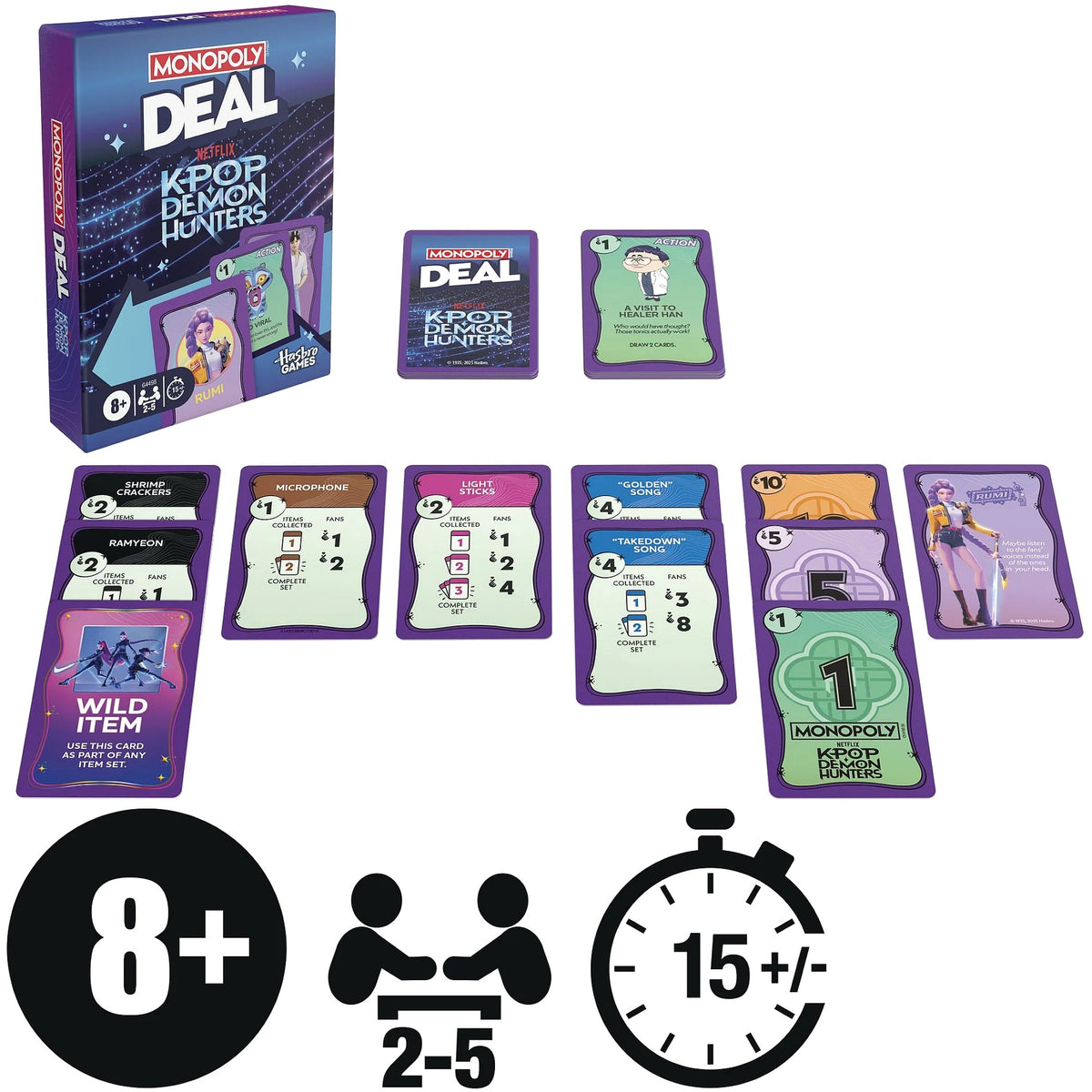 Monopoly - Deal KPop Demon Hunters - Hasbro