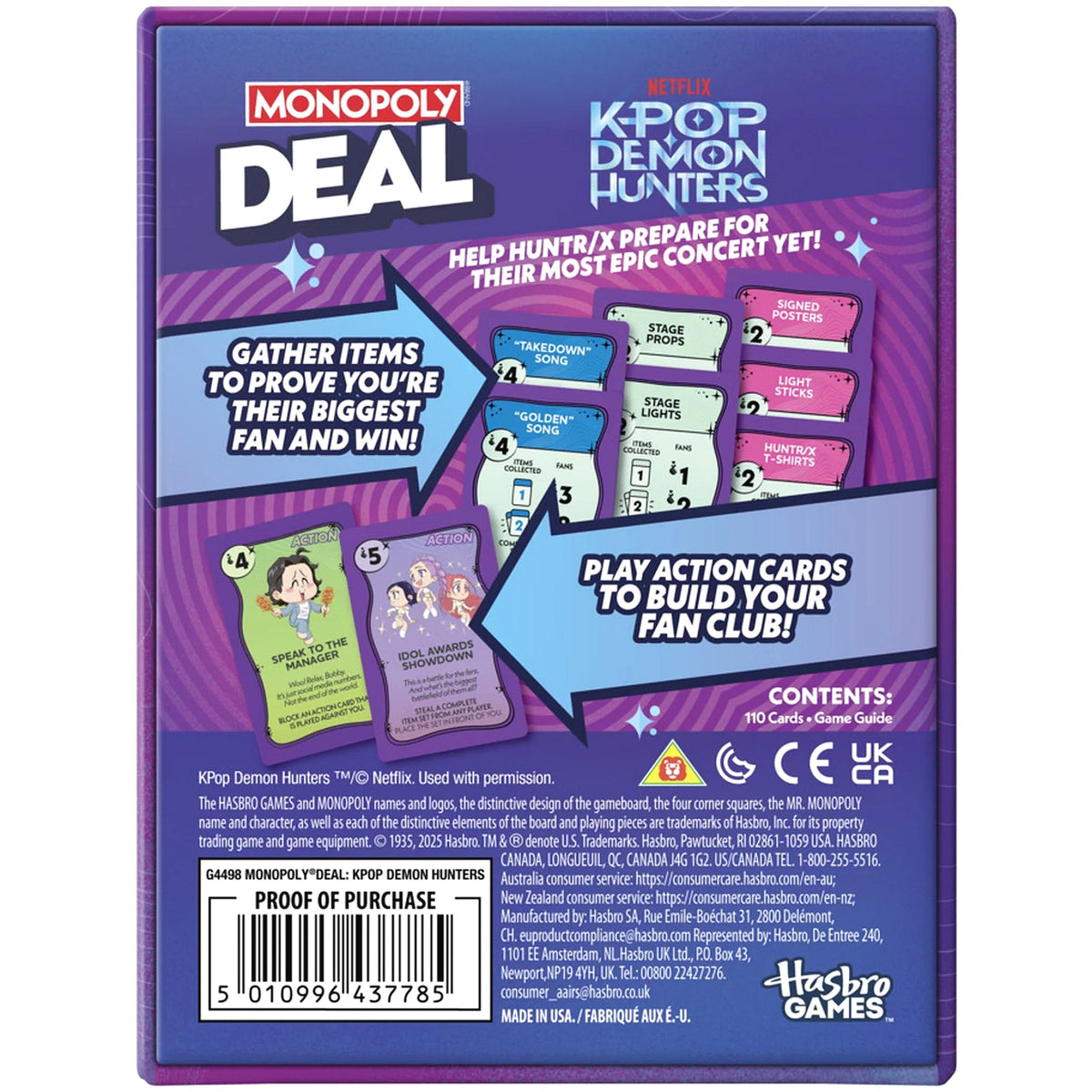 Monopoly - Deal KPop Demon Hunters - Hasbro
