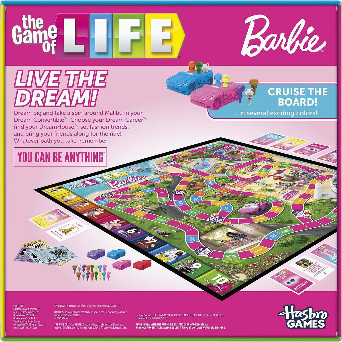 The Game of Life - Barbie - Hasbro Games
