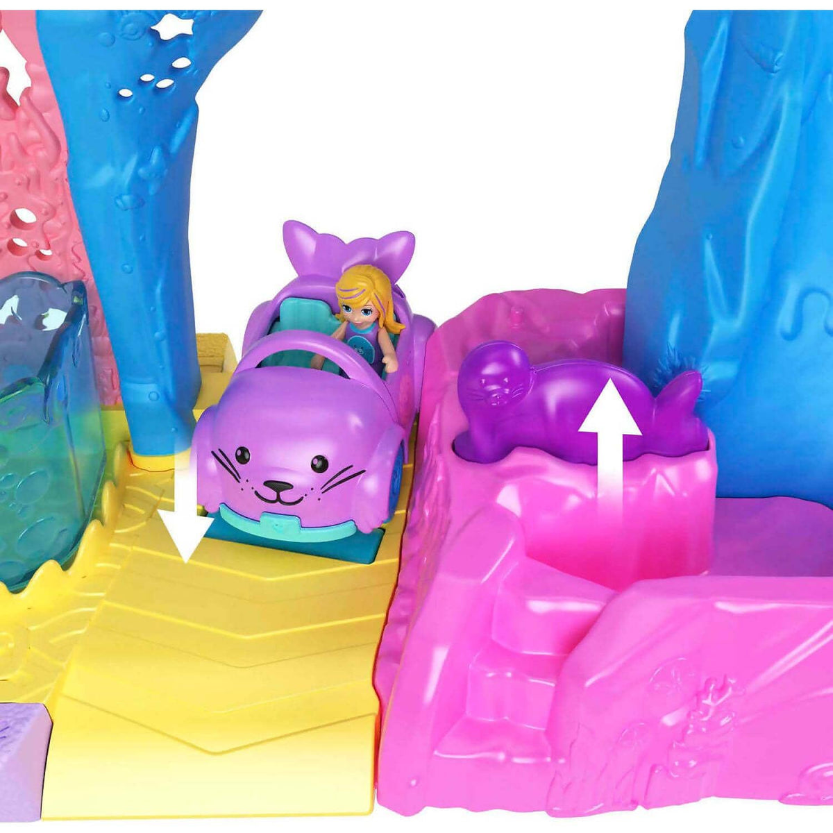Polly Pocket - Pollyville Aquarium - Mattel