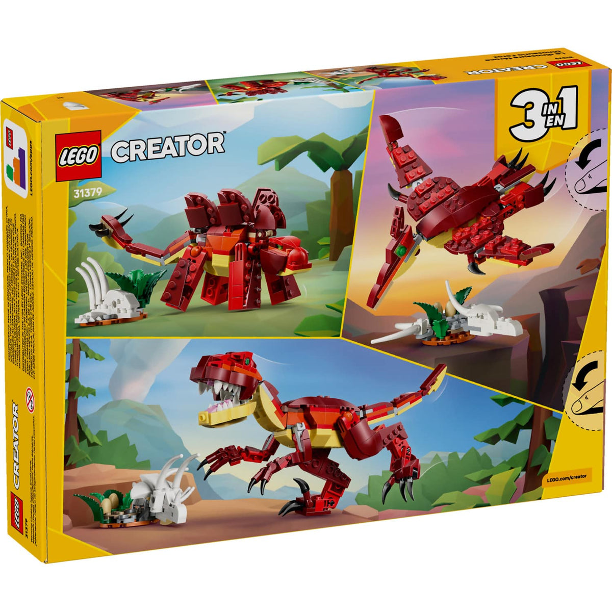 LEGO® 31379 Fierce Dinosaur - Creator 3-in-1
