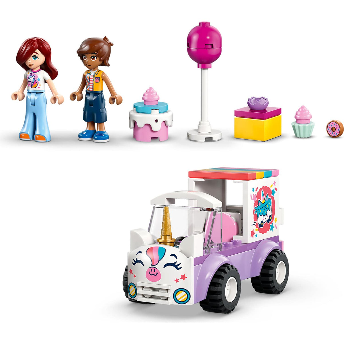 LEGO® 42675 Unicorn Cake Delivery Car - Friends 4+