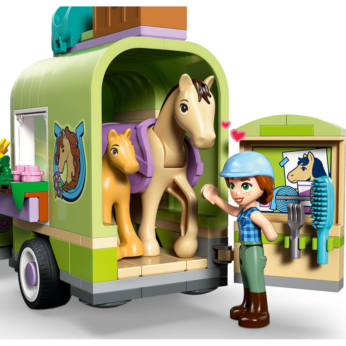 LEGO® 42695 Horse & Baby Foal Trailer - Friends