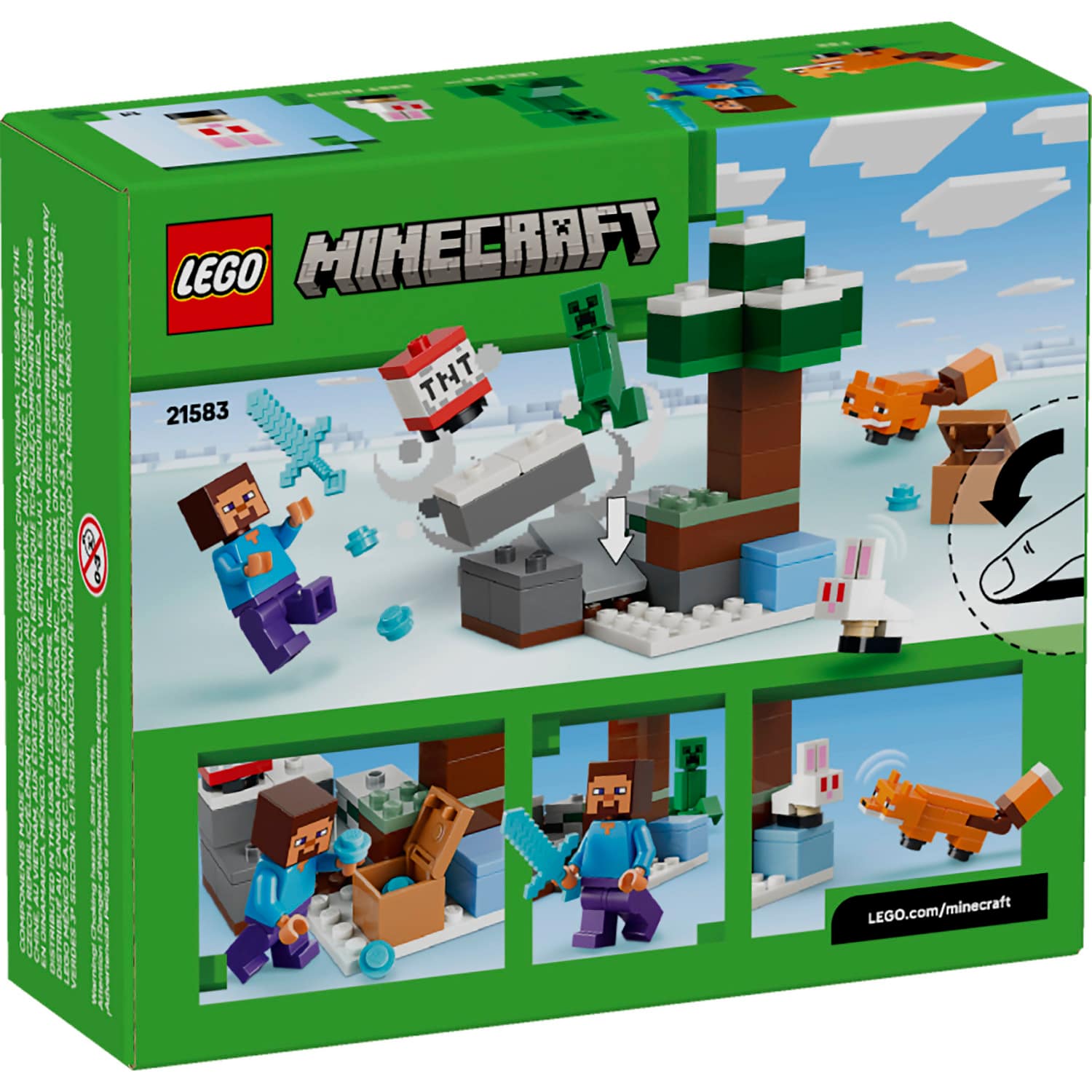 LEGO® 21583 Steve's Taiga Adventure - Minecraft®