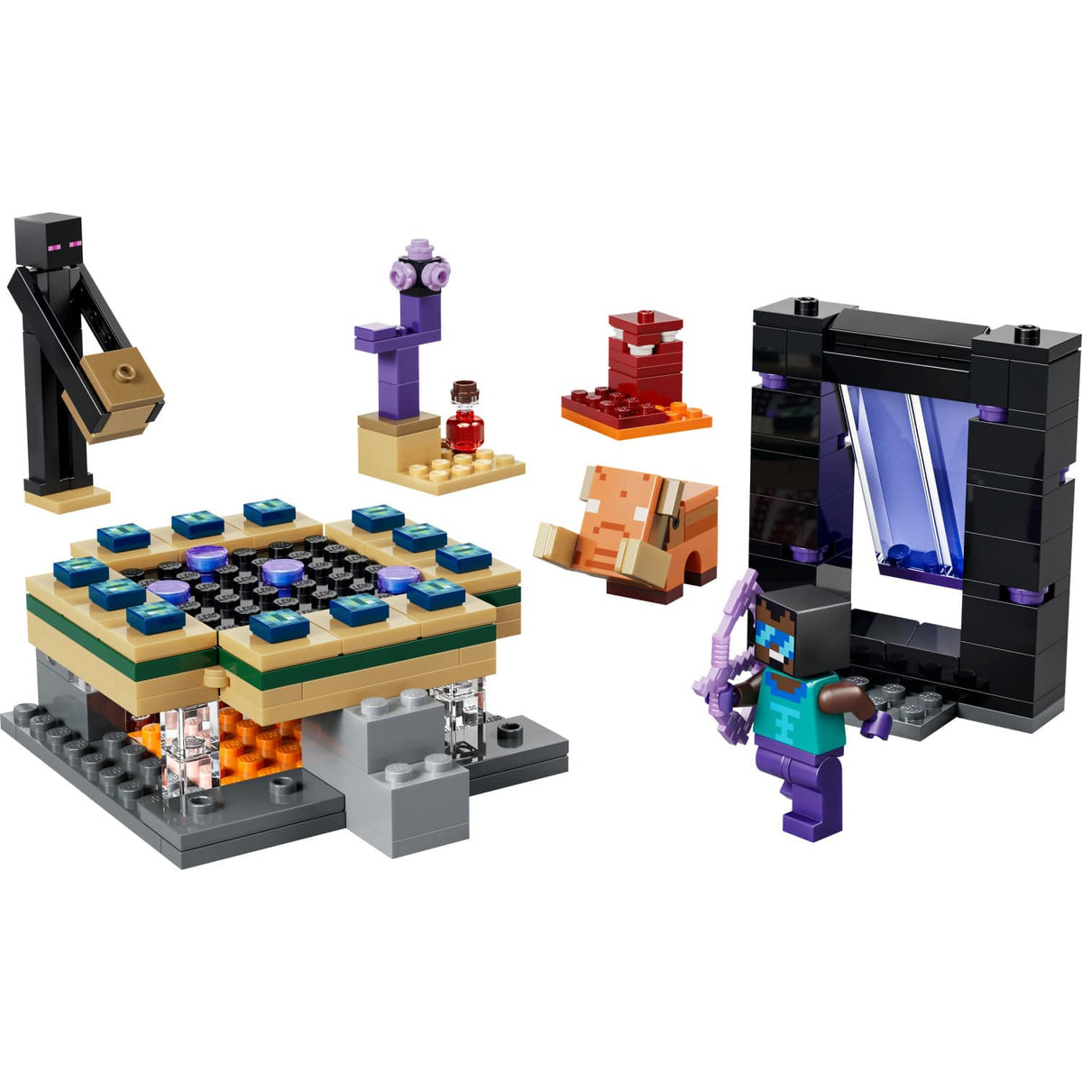 LEGO® 21584 Nether & End Portal Journey - Minecraft®