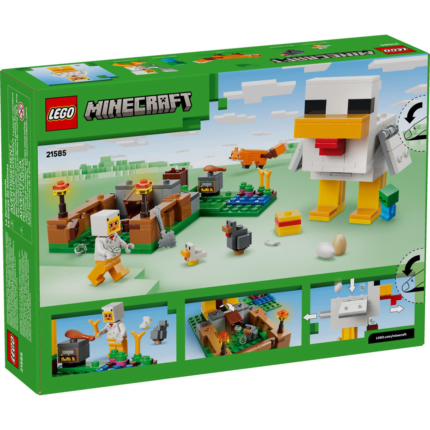 LEGO® 21585 Chicken Farm - Minecraft®