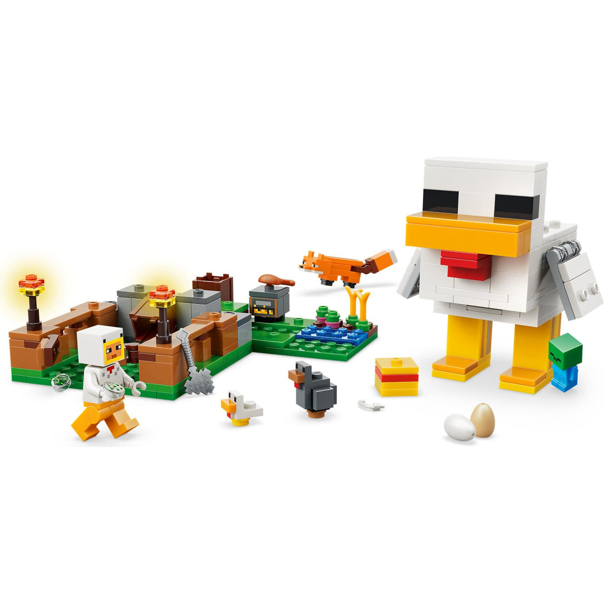 LEGO® 21585 Chicken Farm - Minecraft®