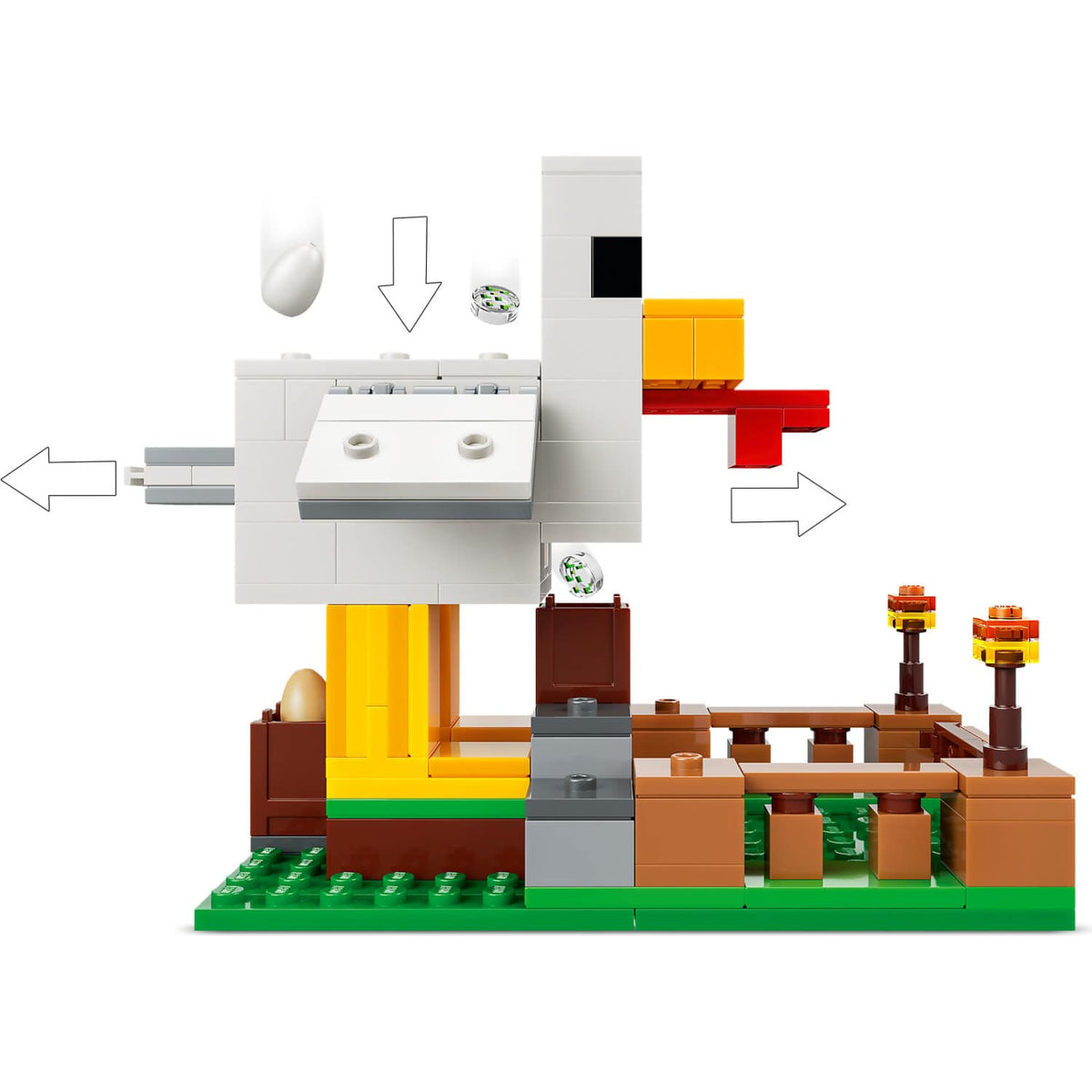 LEGO® 21585 Chicken Farm - Minecraft®