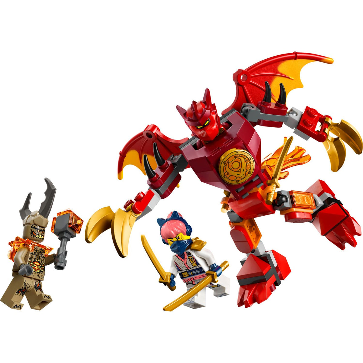 LEGO® 71851 Kai's Dragon Mech Battle Pack - NINJAGO®