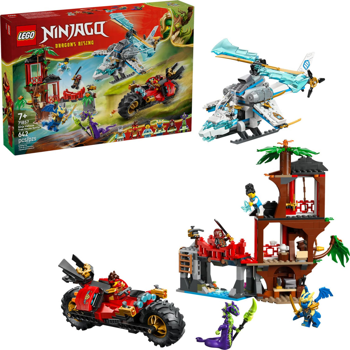 LEGO® 71857 Ninja Vehicle Tree House Battle - NINJAGO®