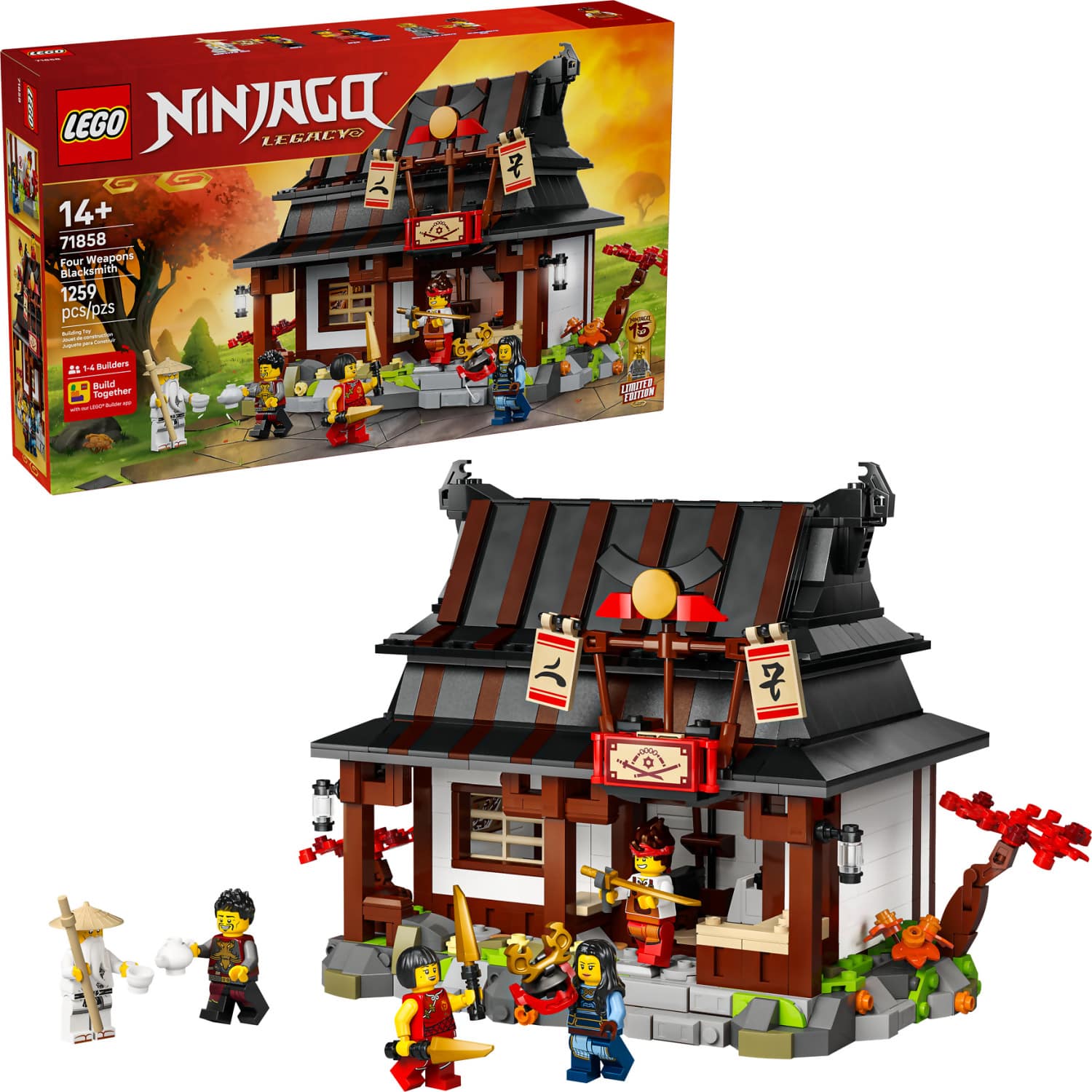 LEGO® 71858 Four Weapons Blacksmith 15th Anniversary - NINJAGO®