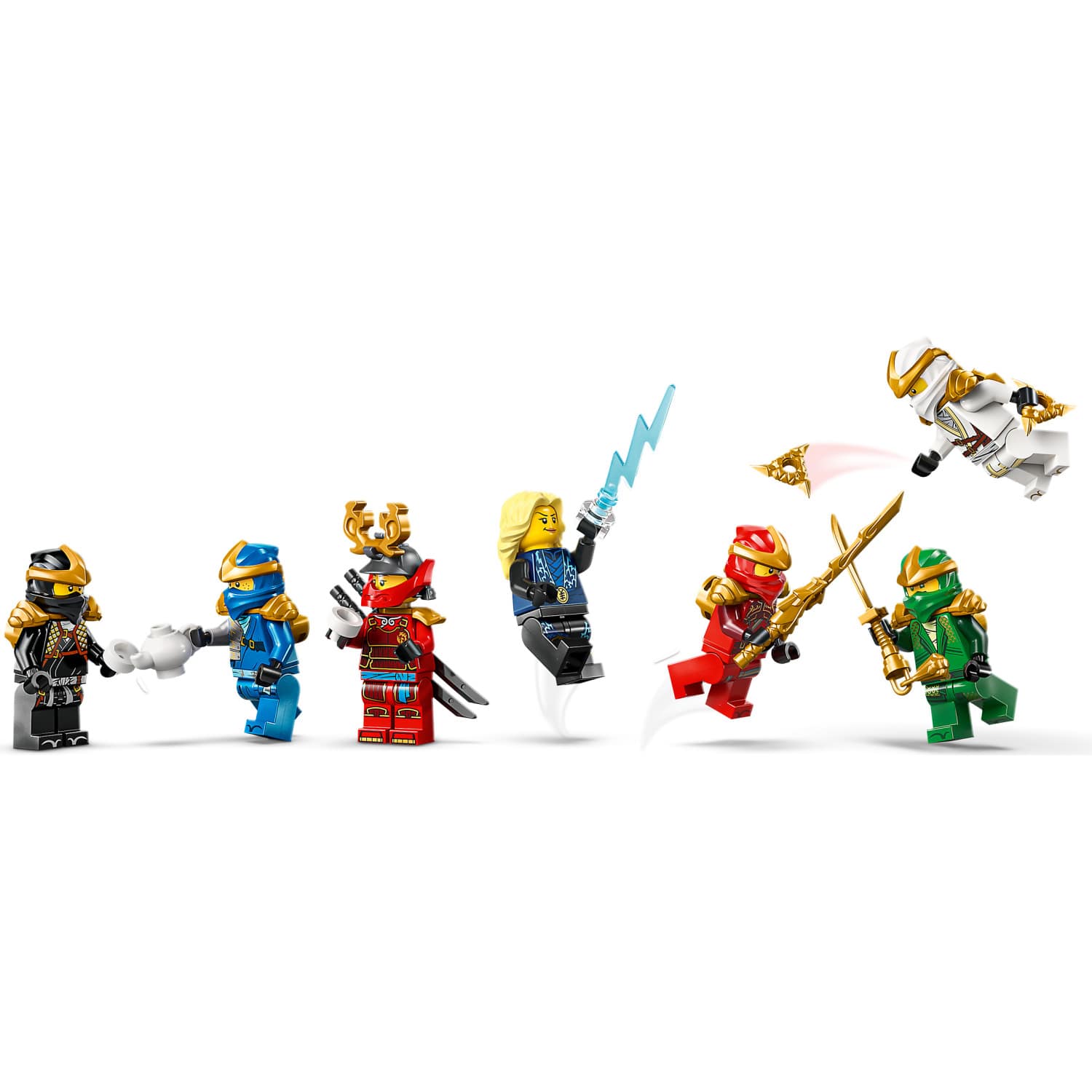 LEGO® 71866 Ninja Character Display 15th Anniversary - NINJAGO®