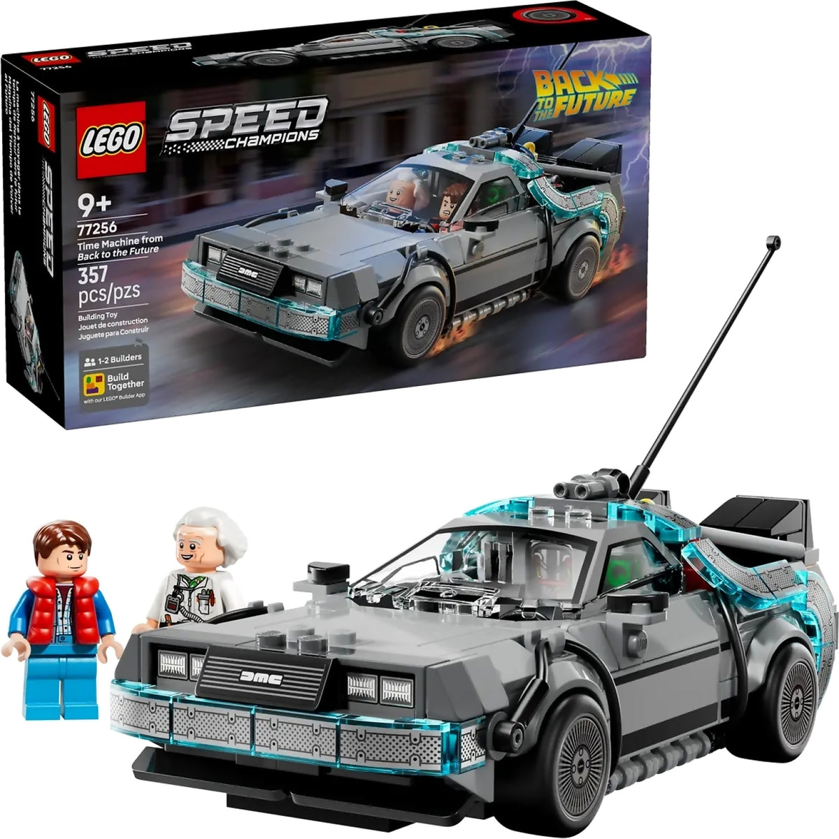 LEGO® 77256 Time Machine from Back to the Future - Speed Champions