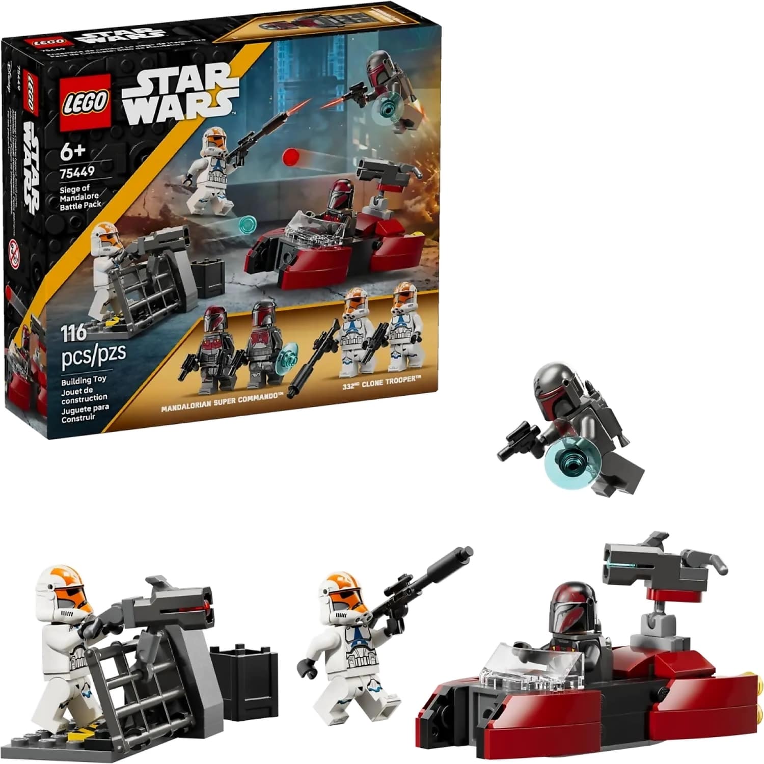 LEGO® 75449 Siege of Mandalore Battle Pack - Star Wars™