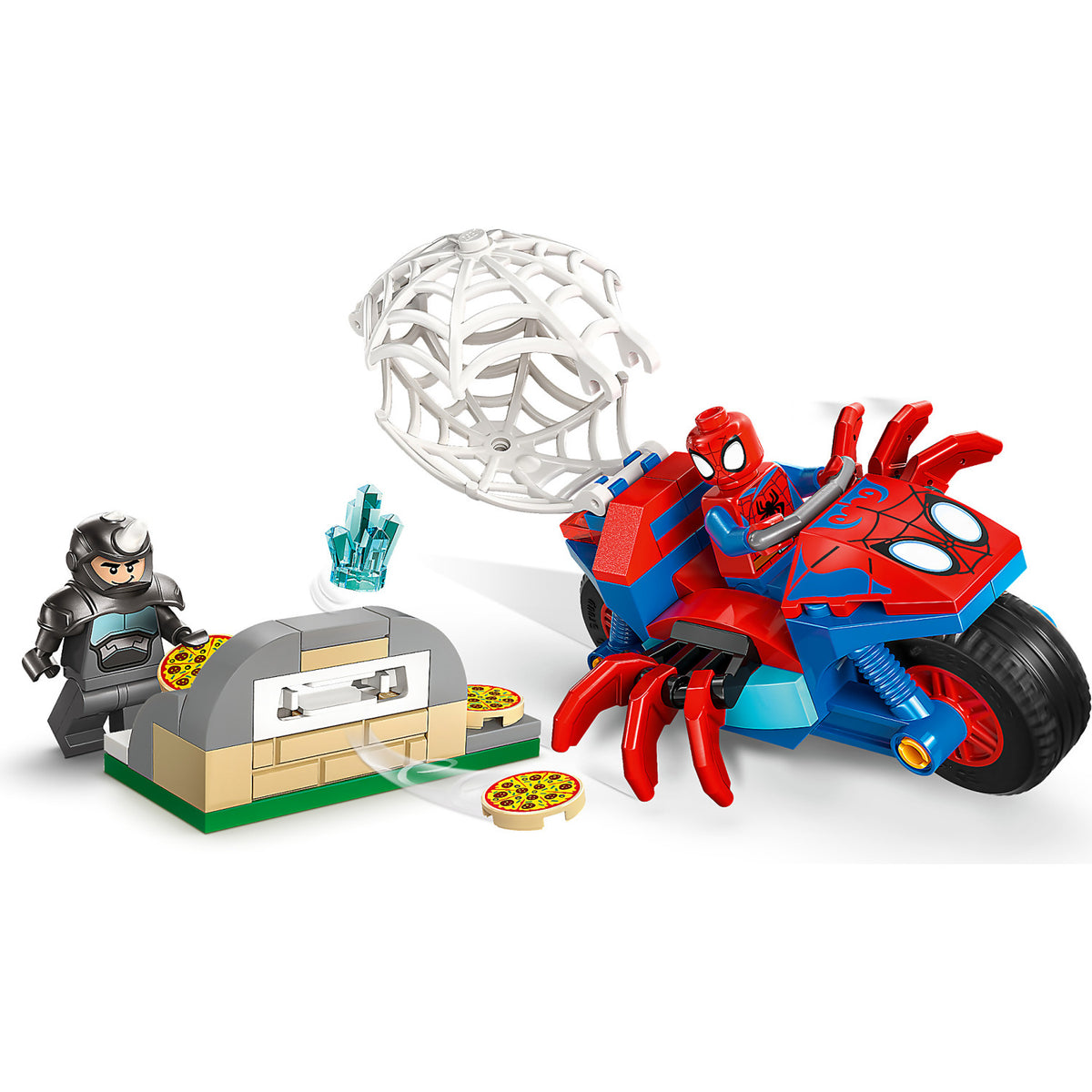 LEGO® 11206 Spidey on his Motorcycle vs. Rhino - Marvel Super Heroes 4+