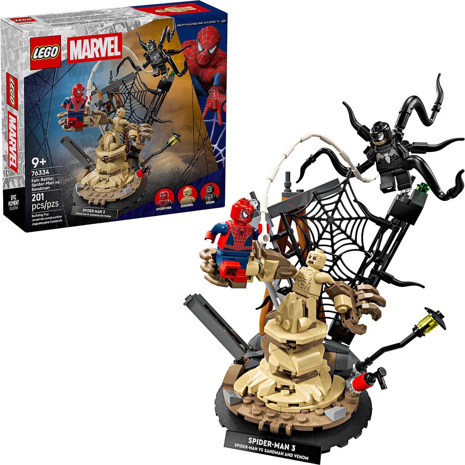 LEGO® 76334 Epic Battle: Spider-Man vs. Sandman - Marvel Super Heroes
