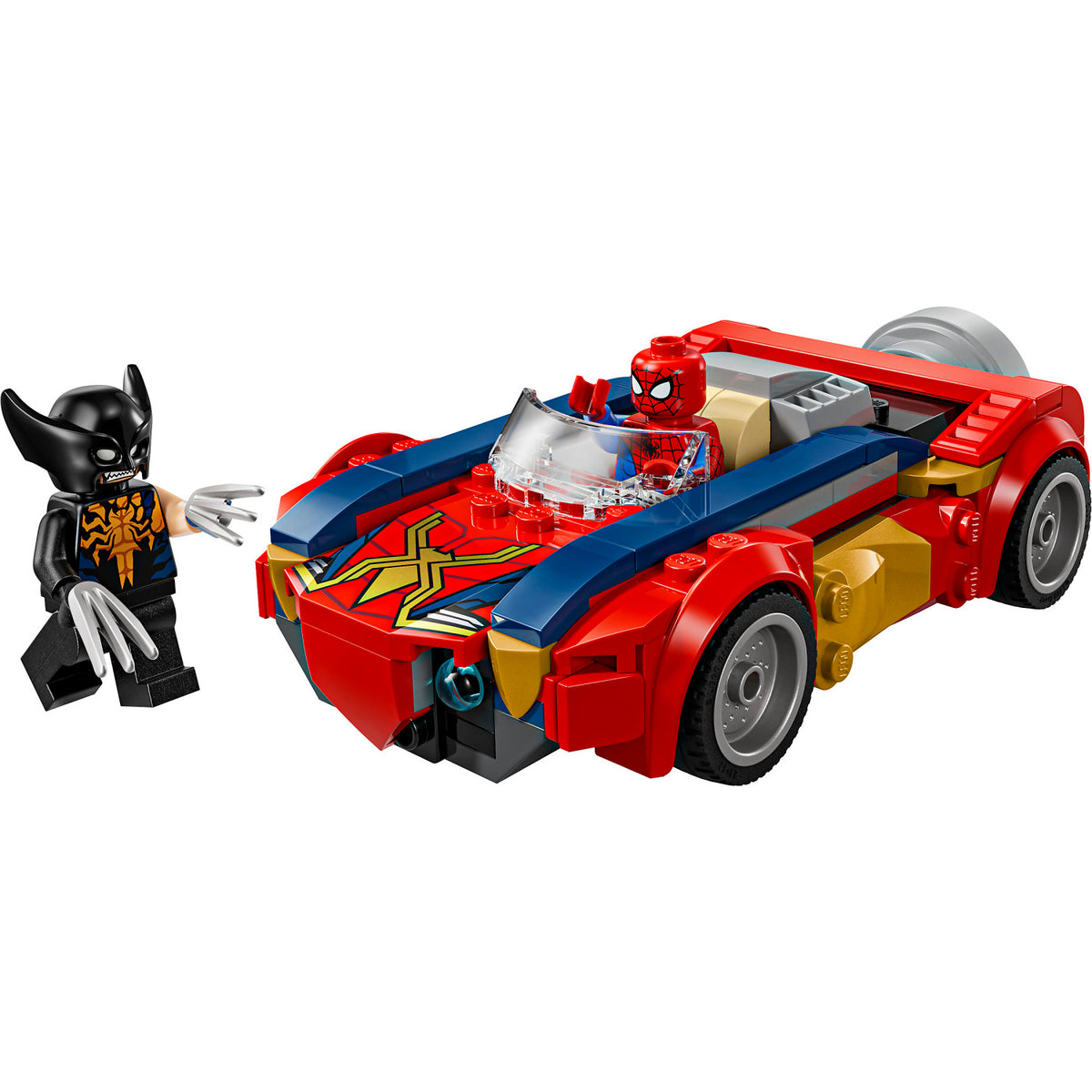 LEGO® 76336 Spider-Man Car vs. Venomized Wolverine - Marvel Super Heroes