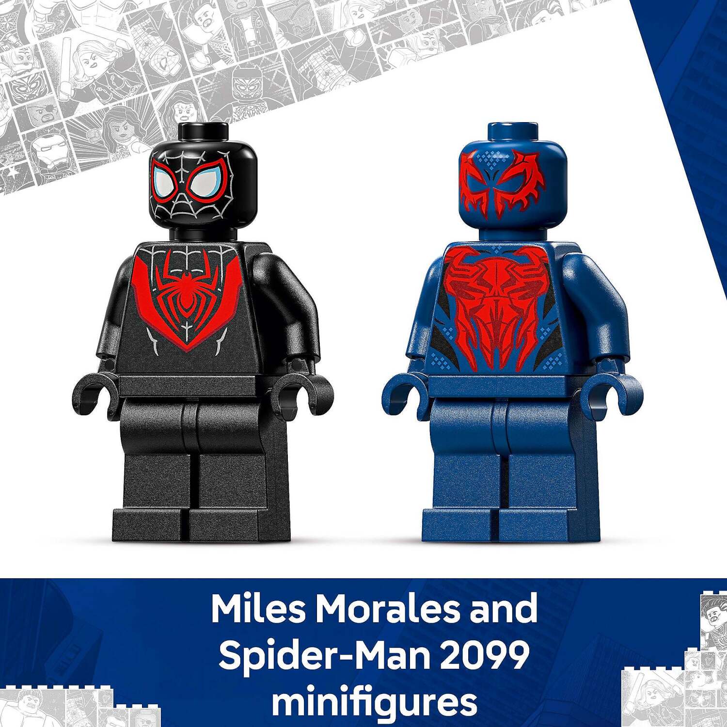 LEGO® 76337 Miles Morales Mech vs. Spider-Man 2099 - Marvel Super Heroes
