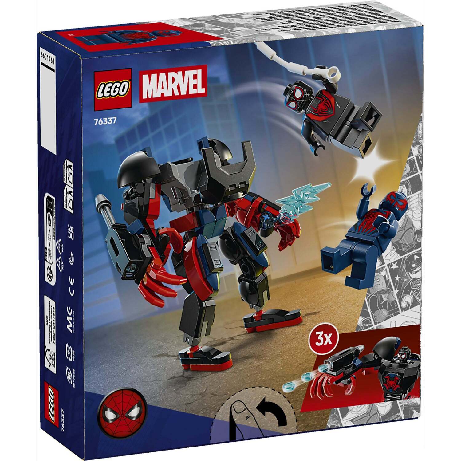 LEGO® 76337 Miles Morales Mech vs. Spider-Man 2099 - Marvel Super Heroes