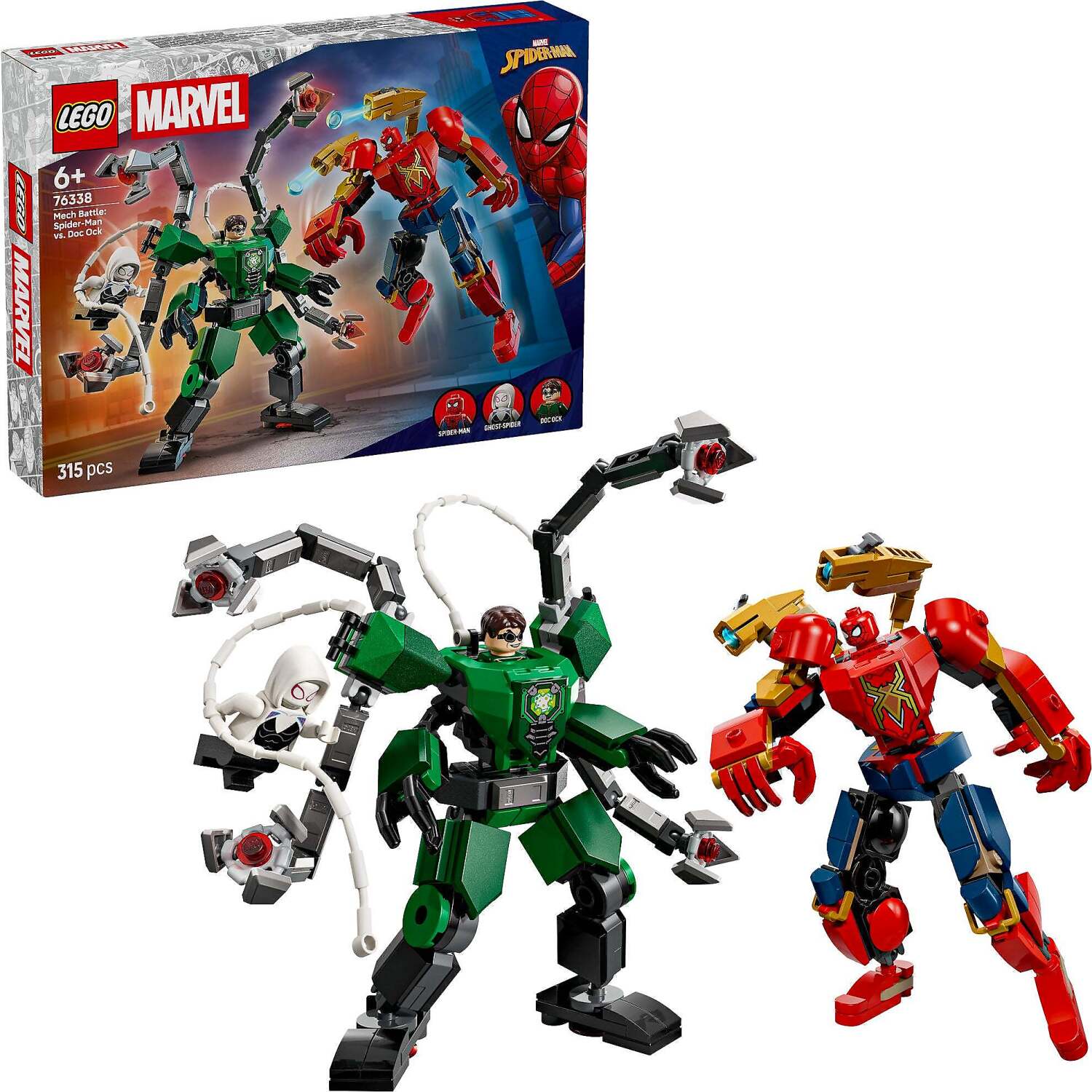 LEGO® 76338 Mech Battle: Spider-Man vs. Doc Ock - Marvel Super Heroes