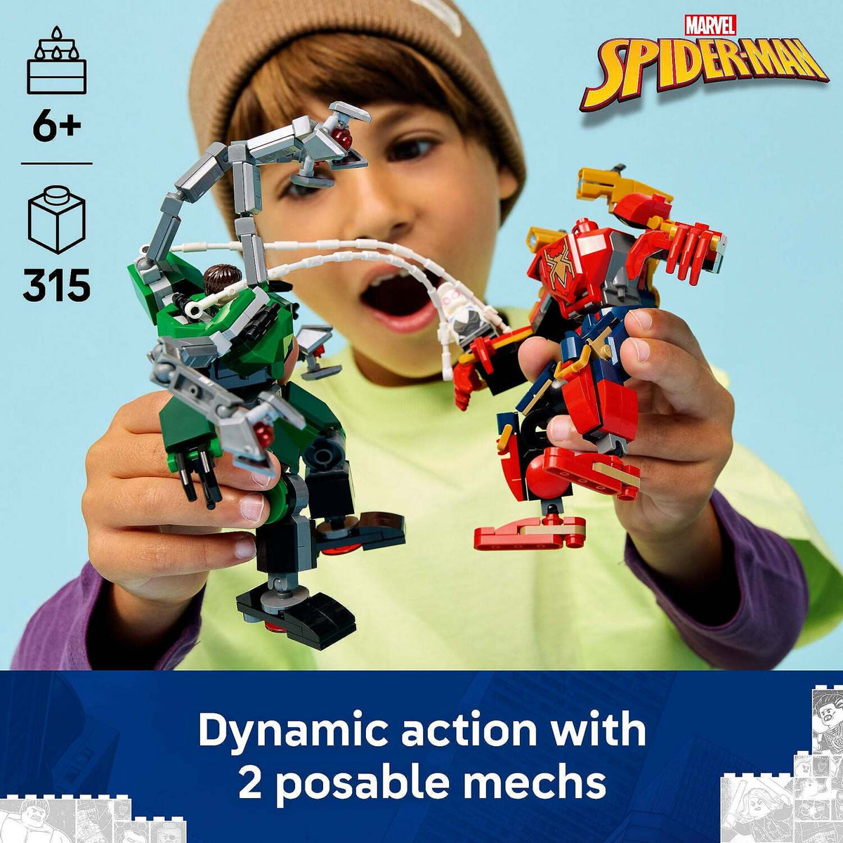 LEGO® 76338 Mech Battle: Spider-Man vs. Doc Ock - Marvel Super Heroes