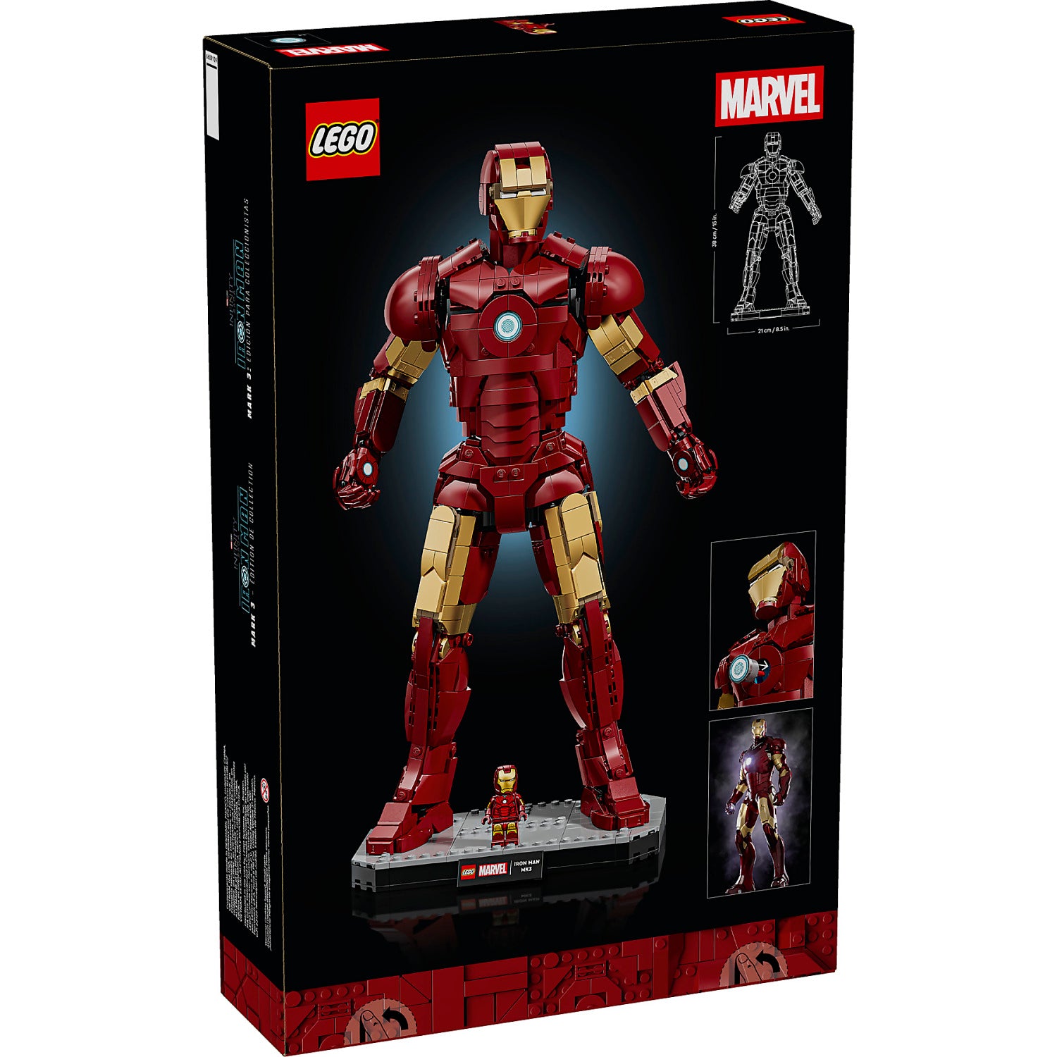LEGO® 76344 Iron Man Mark 3 Collectors Edition - Marvel Super Heroes