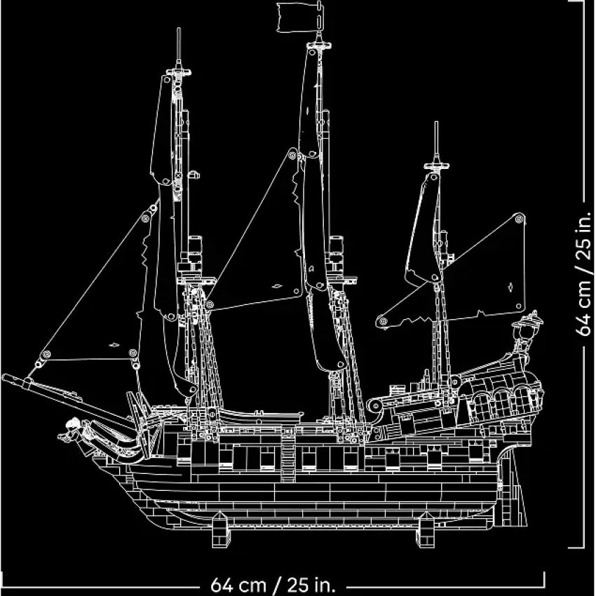 LEGO® 10365 Captain Jack Sparrow's Pirate Ship - Icons