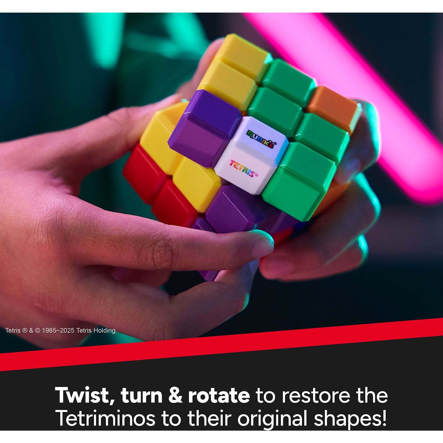 Rubik's - X Tetris Cube 3x3 Rubiks Cube