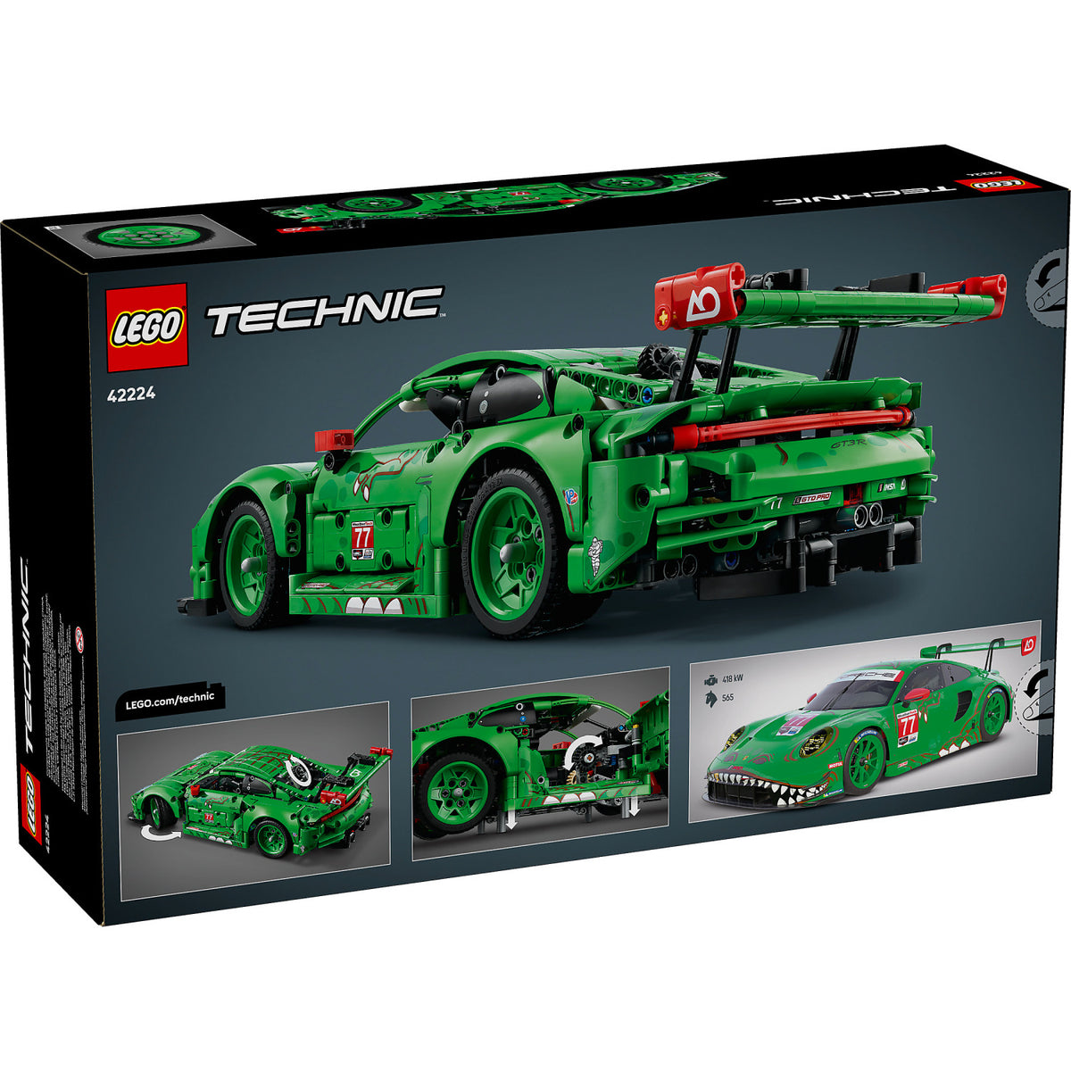 LEGO® 42224 Porsche 911 GT3 R REXY AO Racing Car - Technic