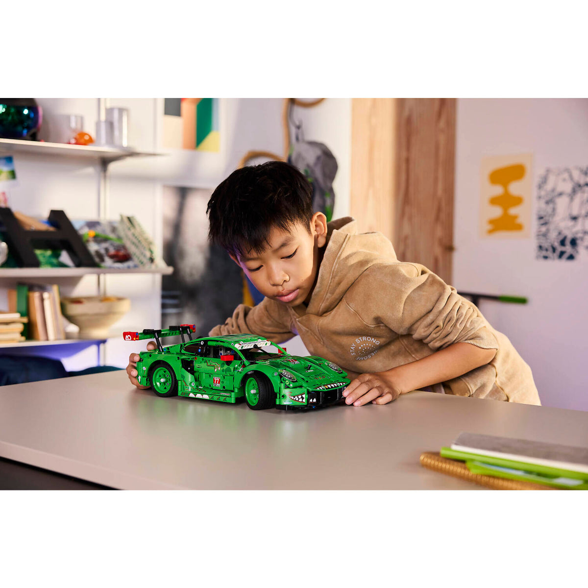LEGO® 42224 Porsche 911 GT3 R REXY AO Racing Car - Technic