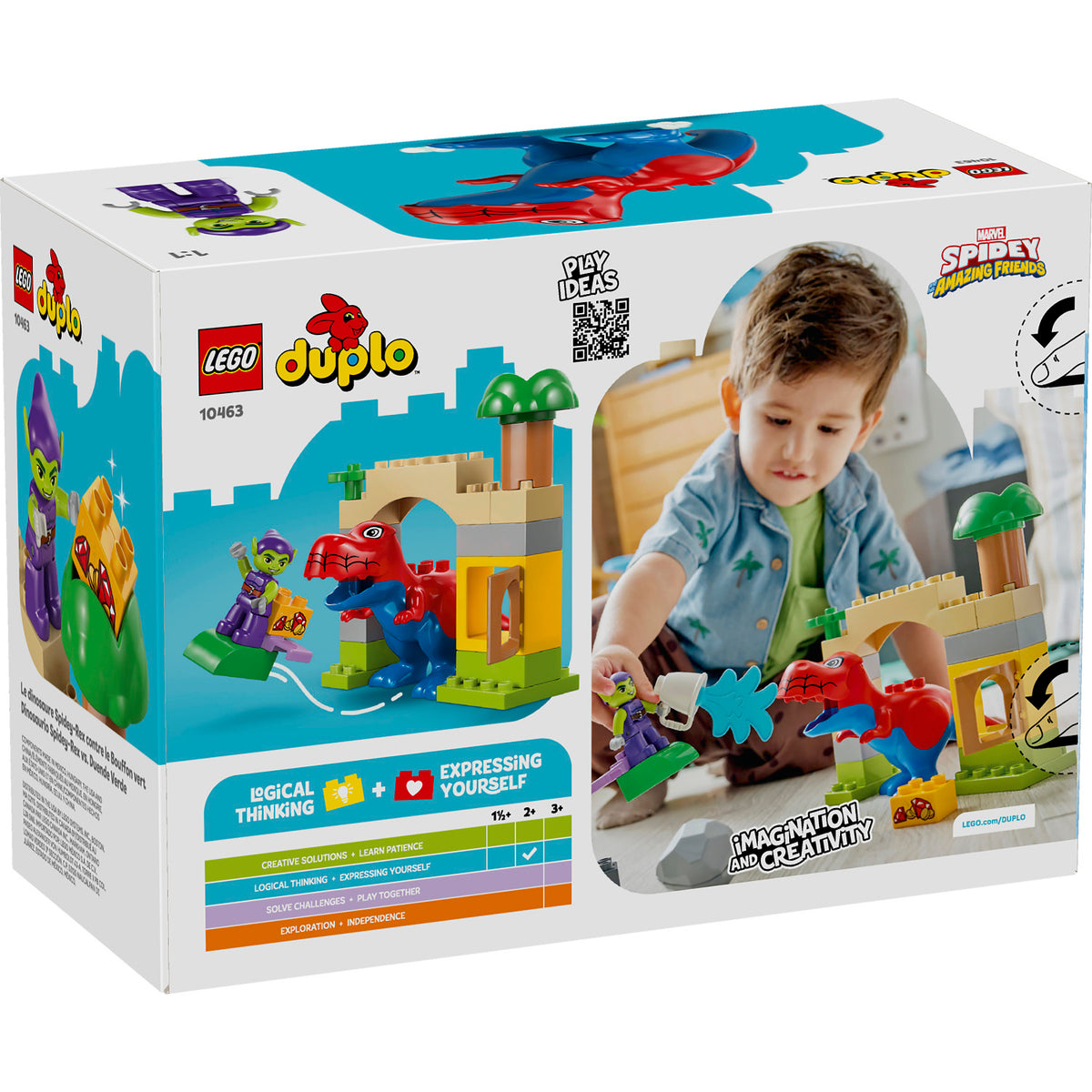 LEGO® 10463 Dinosaur Spidey-Rex vs. Green Goblin -  DUPLO®