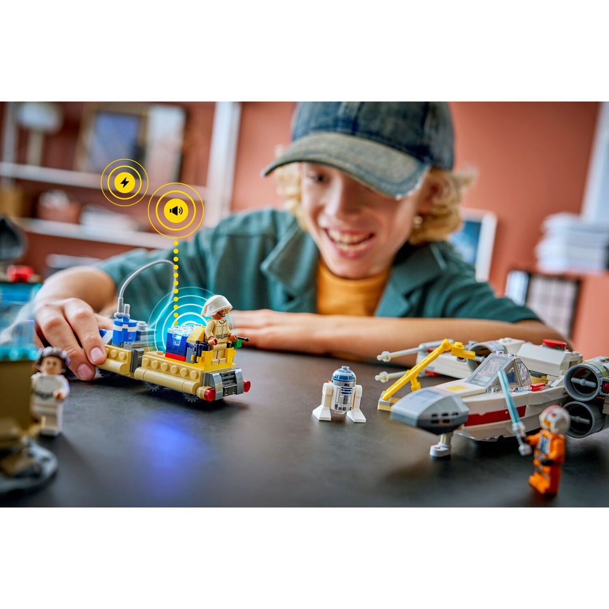 LEGO® 75423 SMART Play™ All-In-One Luke's Red Five X-Wing™ - Star Wars™