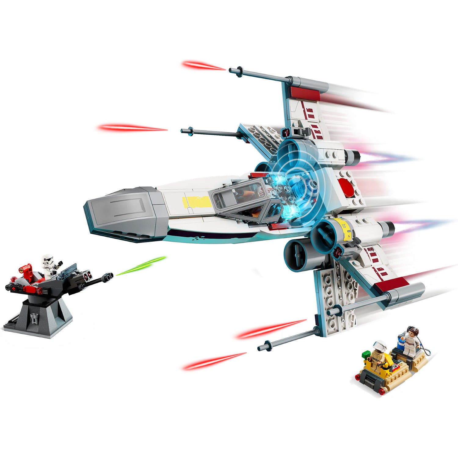 LEGO® 75423 SMART Play™ All-In-One Luke's Red Five X-Wing™ - Star Wars™