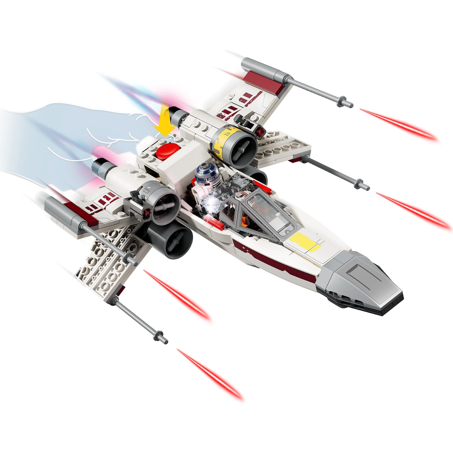 LEGO® 75423 SMART Play™ All-In-One Luke's Red Five X-Wing™ - Star Wars™