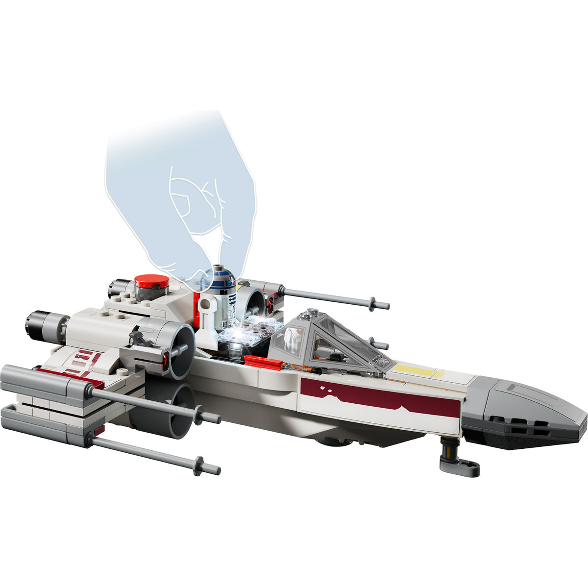 LEGO® 75423 SMART Play™ All-In-One Luke's Red Five X-Wing™ - Star Wars™