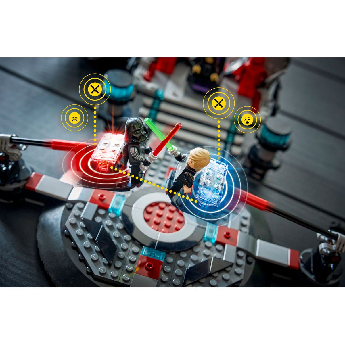 LEGO® 75427 SMART Play™ All-In-One Throne Room Duel & A-Wing™ - Star Wars™