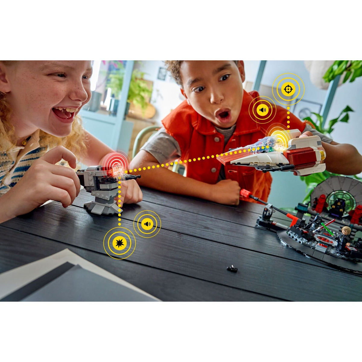 LEGO® 75427 SMART Play™ All-In-One Throne Room Duel & A-Wing™ - Star Wars™