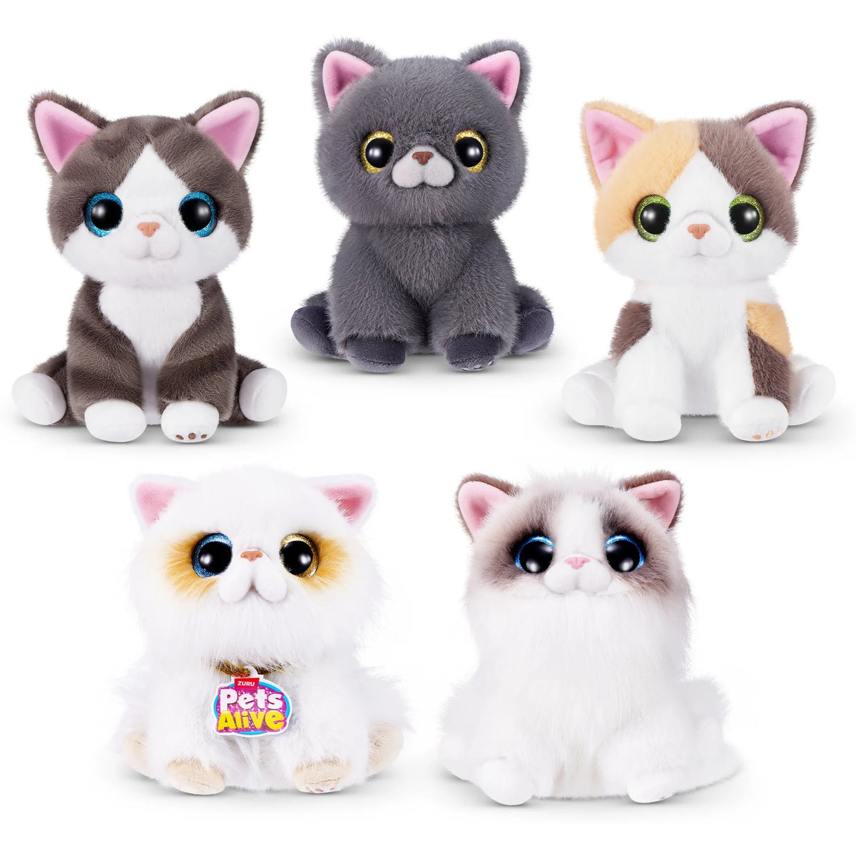 ZURU - Pets Alive Smitten Kittens Series 2 Interactive Plush Kitten Blind Box