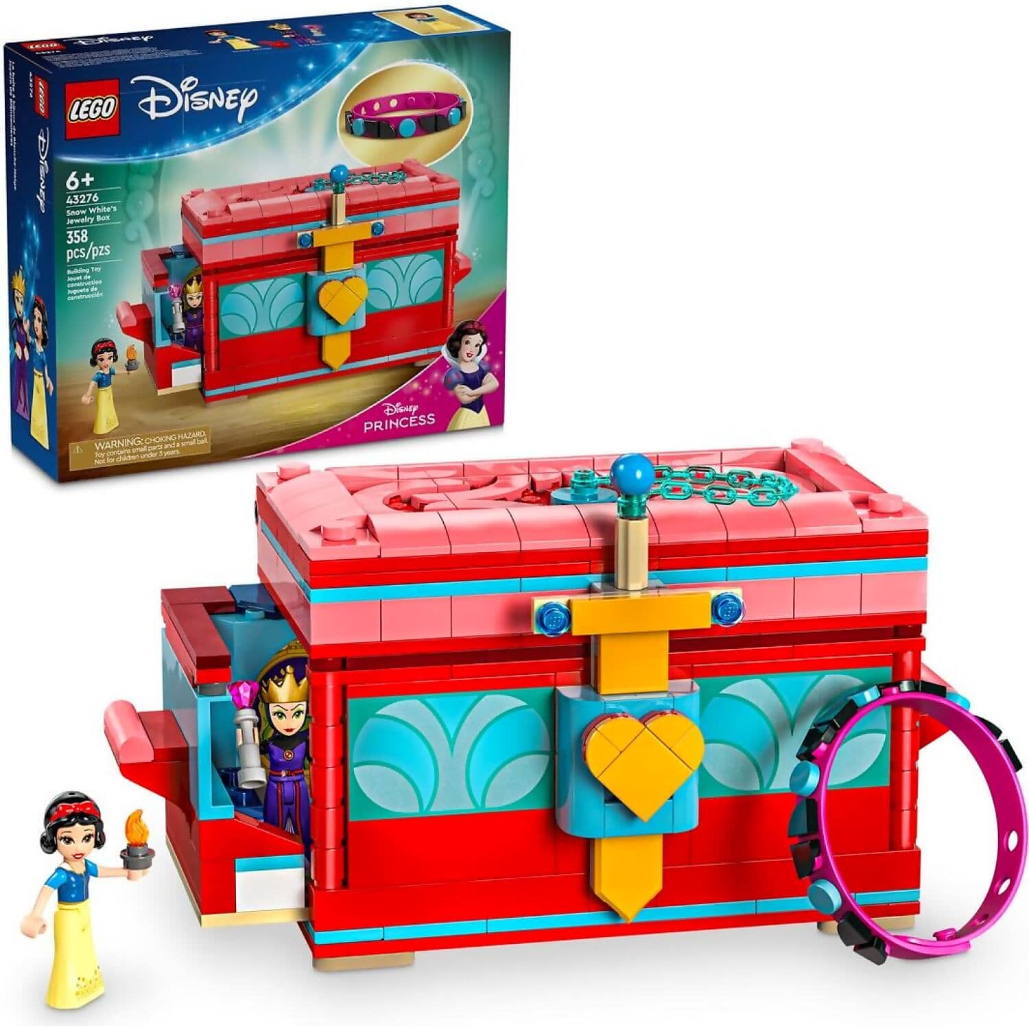 LEGO® 43276 Snow White's Jewelry Box - Disney Princess