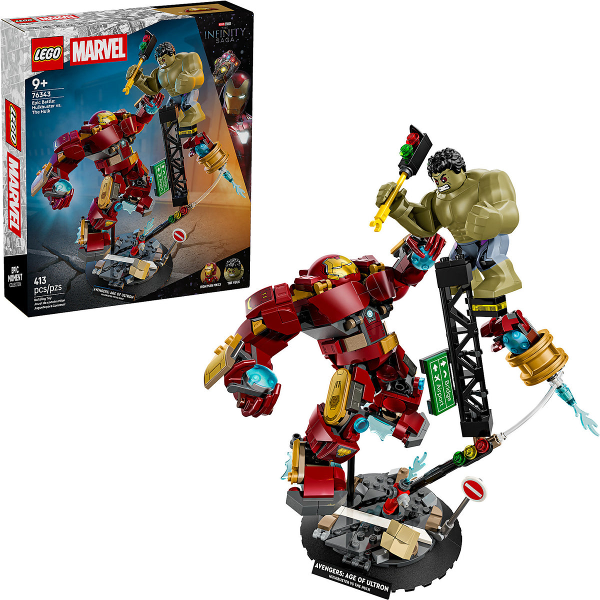 LEGO® 76343 Epic Battle: Hulkbuster vs. The Hulk - Marvel Super Heroes