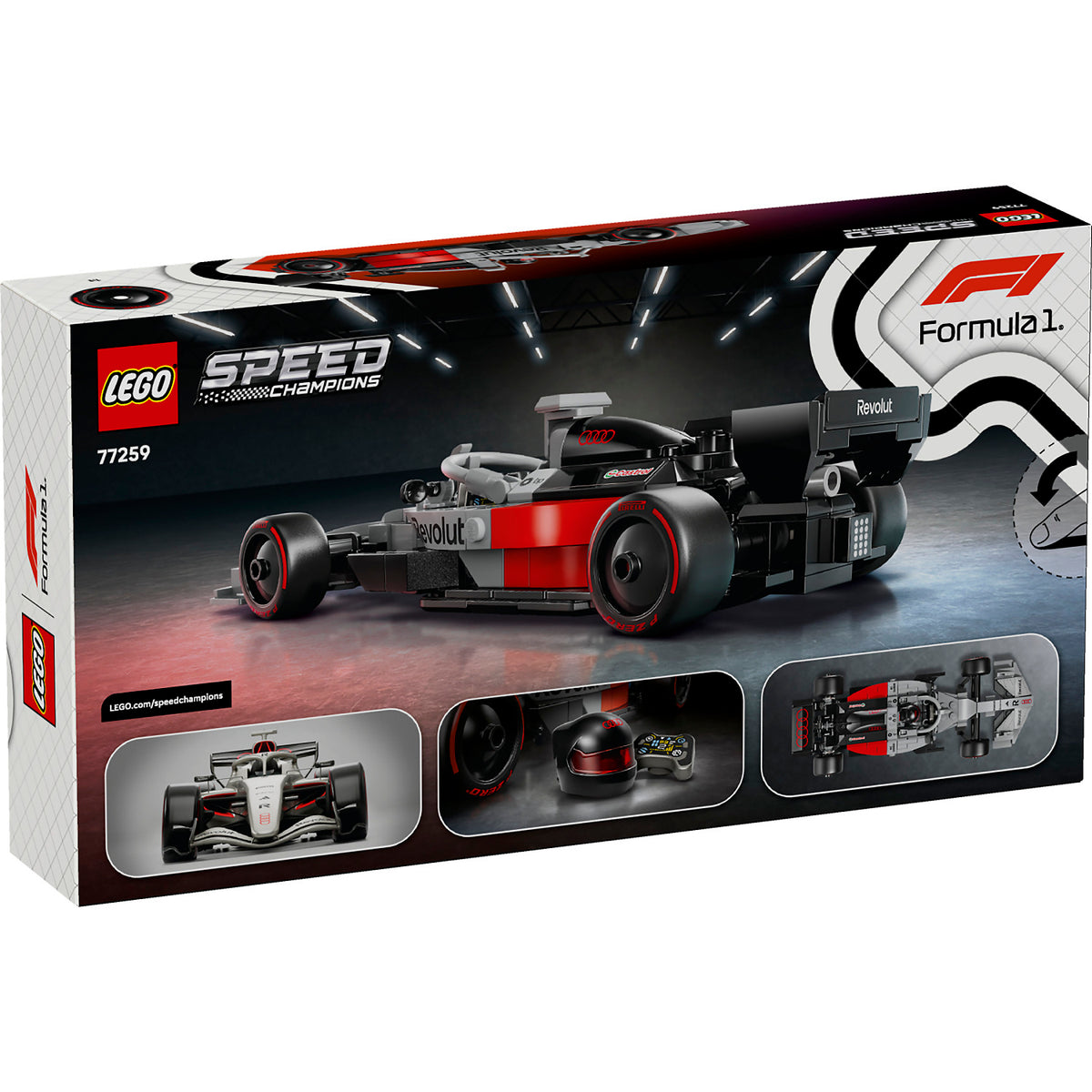 LEGO® 77259 Audi Revolut F1 Team R26 Race Car - Speed Champions