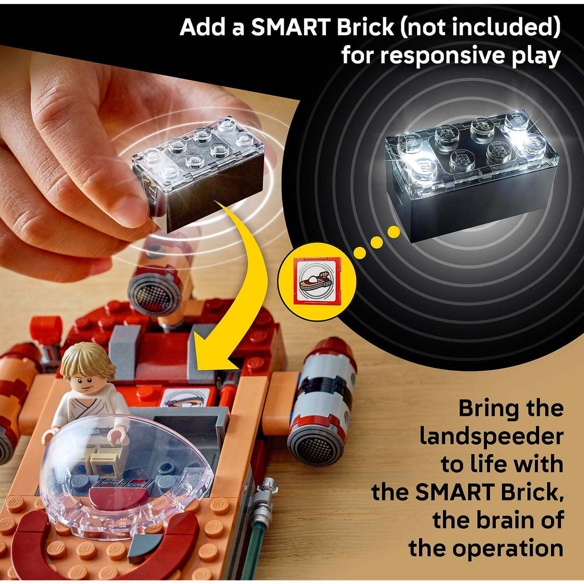 LEGO® 75420 SMART Play™ Compatible Luke's Landspeeder™ - Star Wars™